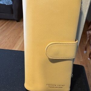 Forever Young Yellow Wallet